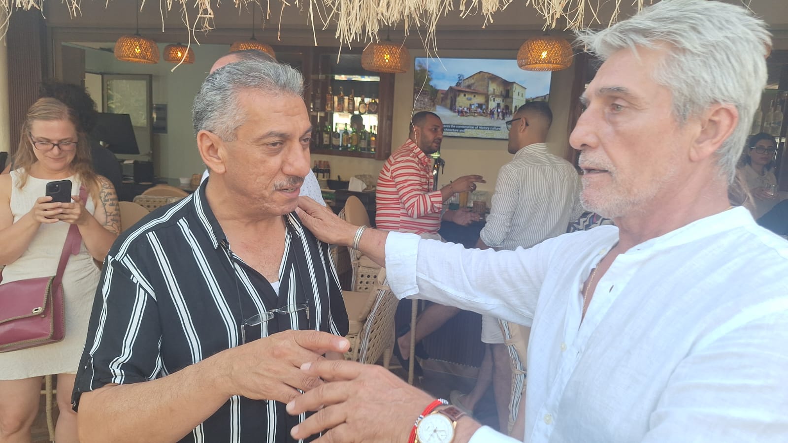 افتتاح فضاء سياحي و ثقافي وترفيهبي PAILLOTE.   بفيلادوفرانس بطنجة.